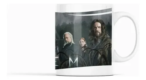 Taza Salem - Encantos Y Conjuros Blanco