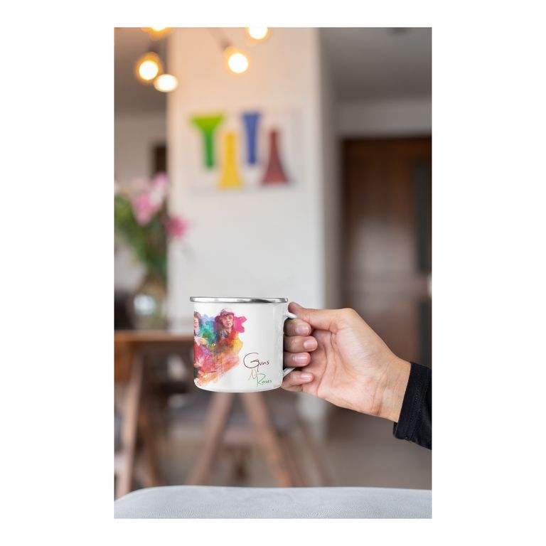 Taza Enlozada Guns N Roses - Rock Inmortal