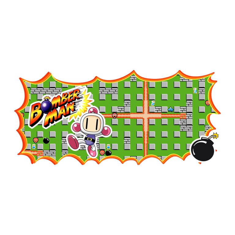 Taza Enlozada Bomberman - Laberintos y Bombas