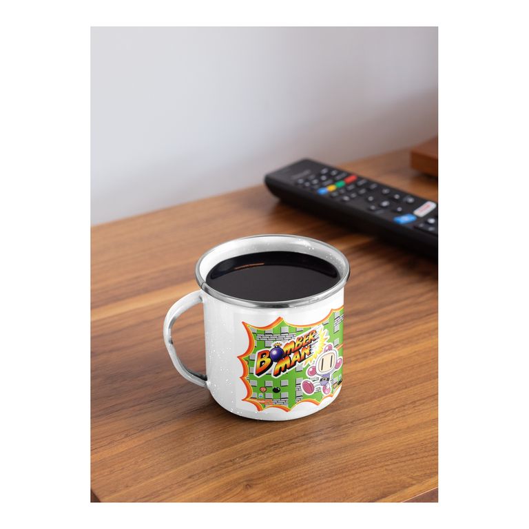 Taza Enlozada Bomberman - Laberintos y Bombas