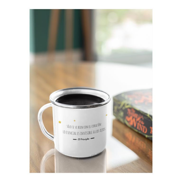 Taza Enlozada El Principito - Sabiduría y Magia