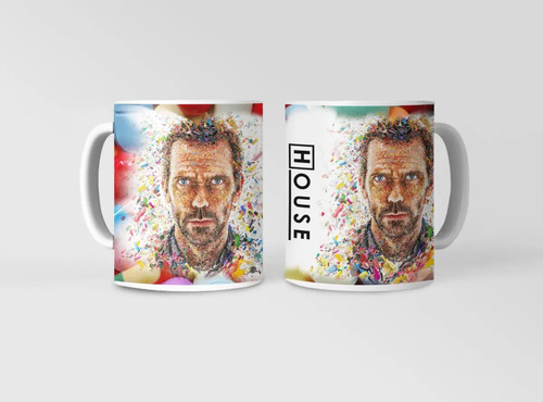 Taza Dr. House - Para Fans Del Médico Sarcástico Blanco
