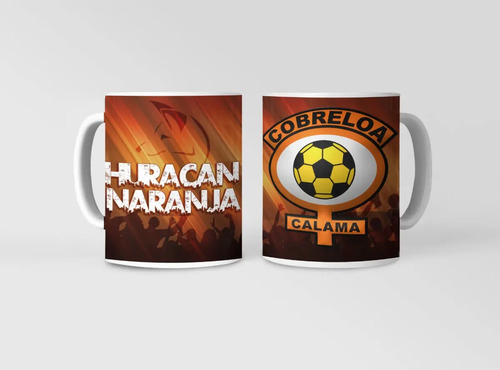 Taza Luchando Desde Calama - Cobreloa Blanco