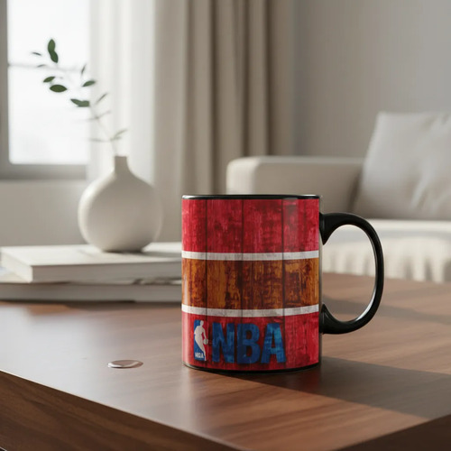 Taza Mágica Miami Heat - Nba Negro Nba