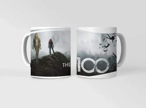 Taza Las Clanes De The 100 - Para Fans De La Serie Blanco