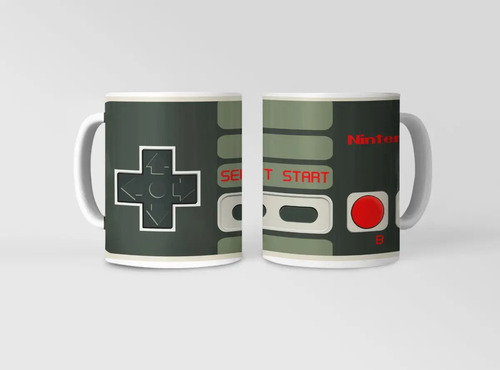 Taza Consolas Retro Njoytech - Para Gamers Nostálgicos Blanco
