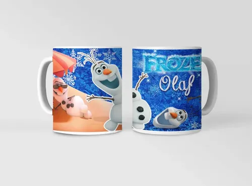 Taza Olaf - Calidez Que Revela Frío Blanco