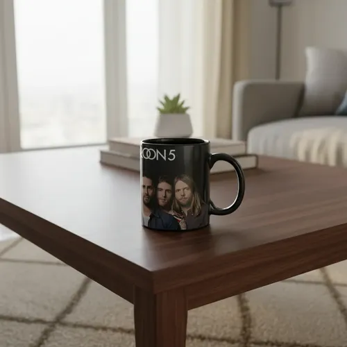 Taza Magica Marron 5 Negro Marron 5