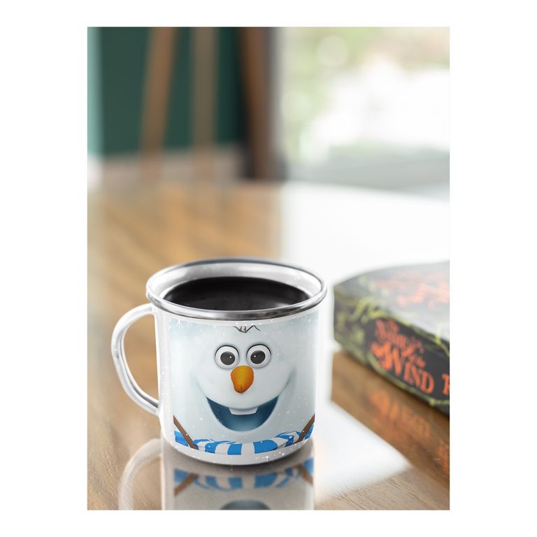 Taza Enlozada Sonrisas Heladas con Olaf
