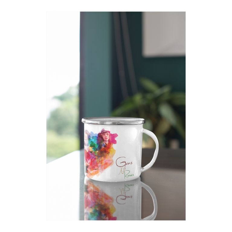 Taza Enlozada Guns N Roses - Rock Inmortal