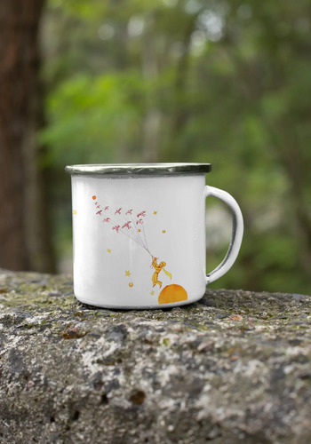 Taza Enlozada Diálogos El Principito Enseñanzas Profundas Blanco Regalo