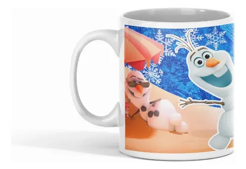 Taza Olaf - Calidez Que Revela Frío Blanco