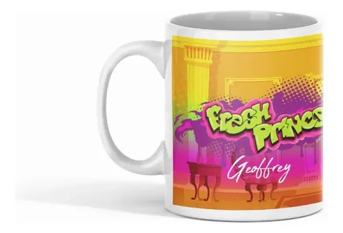 Taza Inspirada En El Príncipe Del Rap Con Geoffrey Blanco