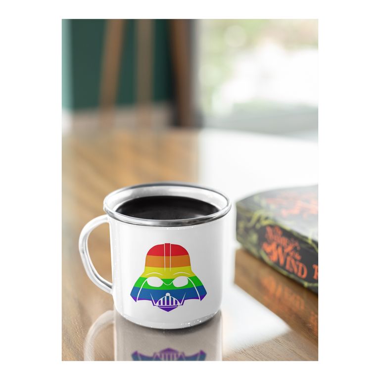Taza Enlozada Orgullo Galáctico - Dark Vade