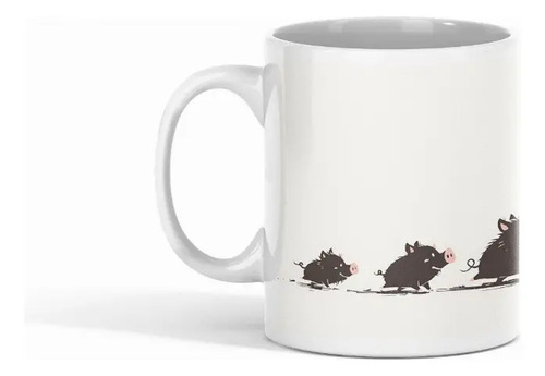Taza Jabalíes Aventureros ¡una Tribu De Valientes! Blanco