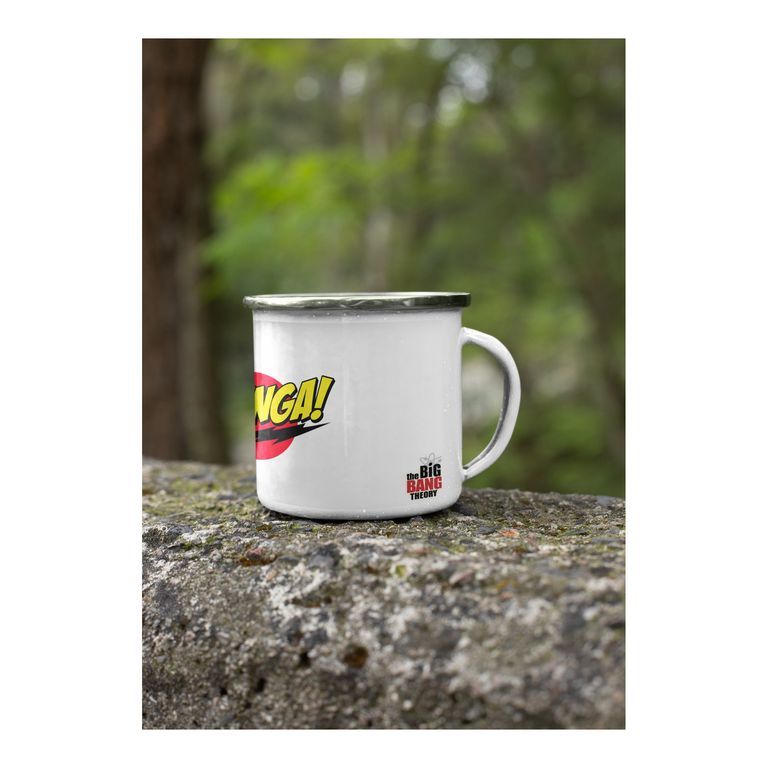 Taza Enlozada Bazinga - Sorpresa de Sheldon