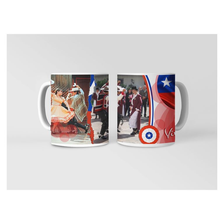 Taza Fiesta Nacional - Viva Chile