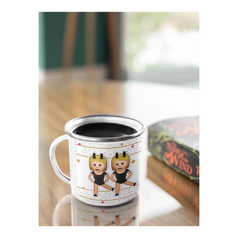 Taza Enlozada Emoticones - Caritas y Emociones