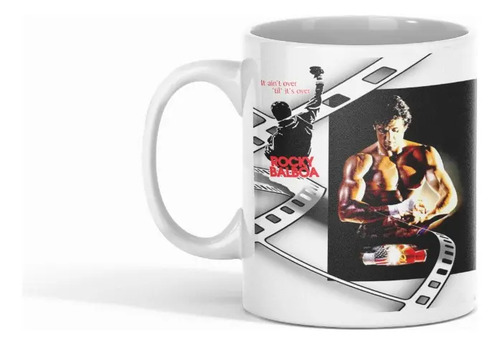 Taza Rocky Balboa - Espíritu De Lucha Blanco