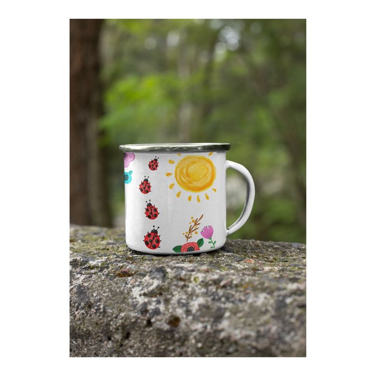Taza Enlozada Sentido Cristiano - Fe y Devoción