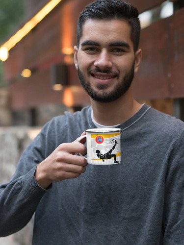 Taza Enlozada Juventus - Pasión En Blanco Y Negro Blanco Futbol Italiano