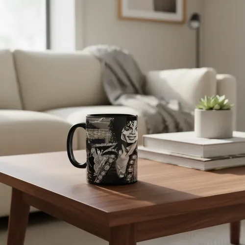 Taza Mágica Michael Jackson Leyenda De La Música Pop Negro Pop