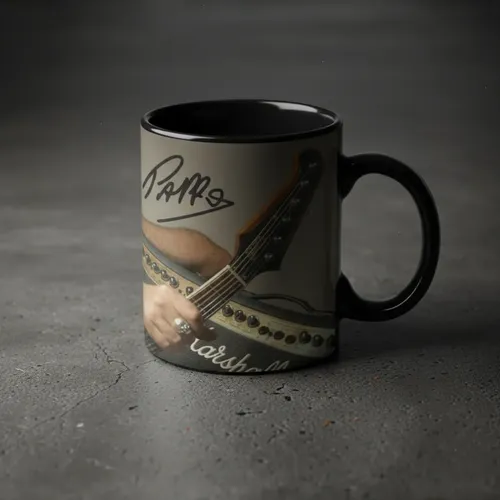 Taza Magica Pappo Blues Rock Argentino Negro Carpo