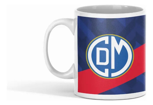 Taza Deportivo Municipal Edil - Futbol Peruano Blanco