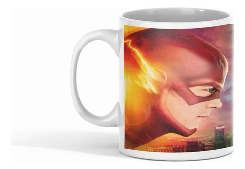 Taza Revela A Flash En Un Parpadeo Blanco