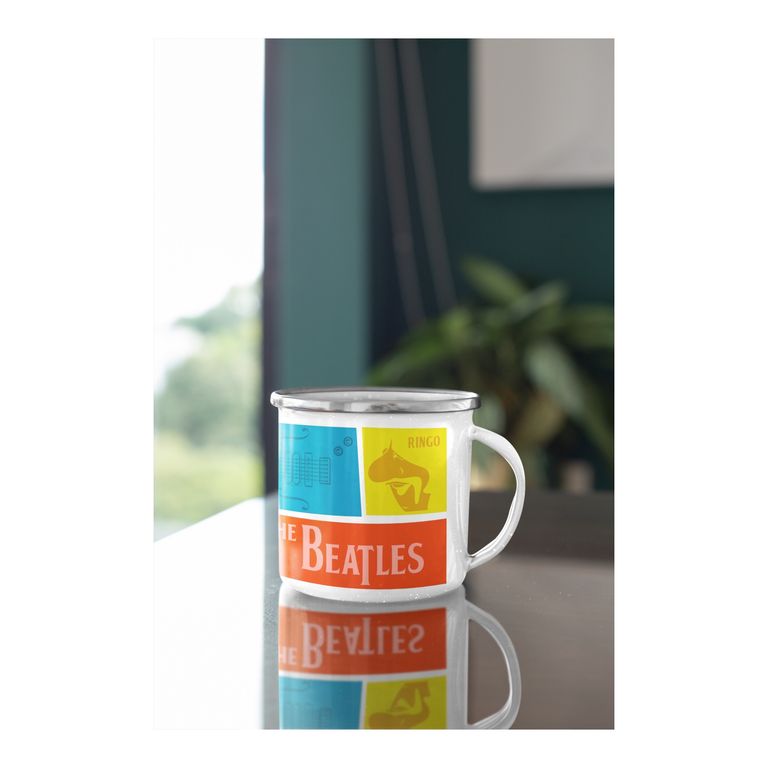 Taza Enlozada The Beatles - Revolución Musical