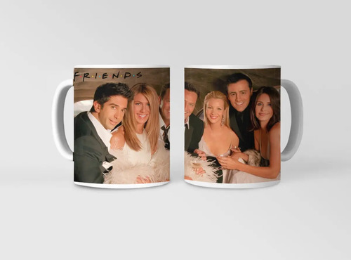Taza Friends - Círculo De Confidencias Blanco
