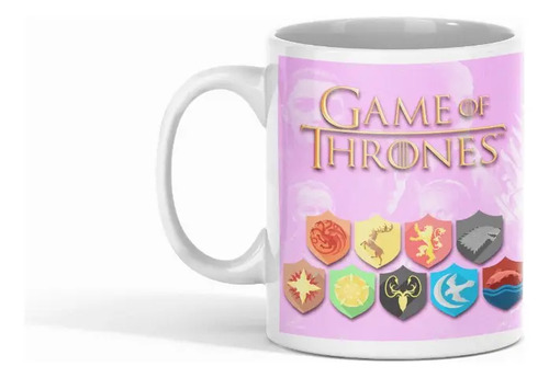 Taza Juego De Tronos - Tronos Con Missandei Blanco