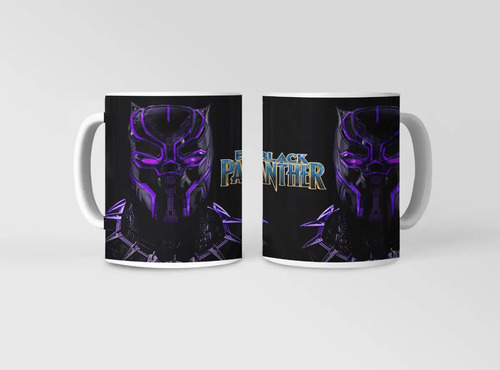 Taza Black Panther - Wakanda Revelada Blanco