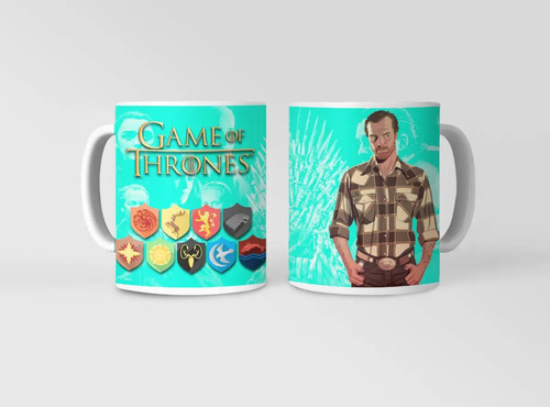 Taza Juego De Tronos - Tronos Con Jorah Mormont Blanco