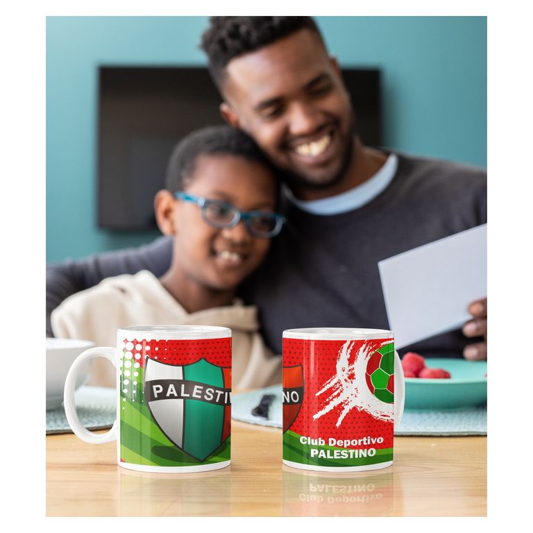 Taza Palestino - Tricolor de Honor
