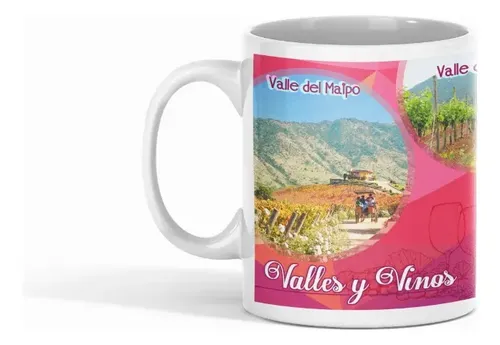Taza Valles Del Vino - Maipo A Maule Blanco