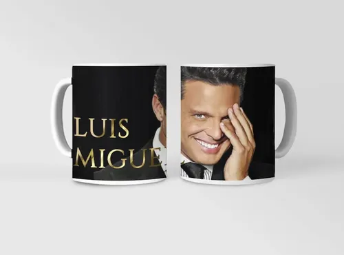 Taza Luis Miguel - Elegancia Que Se Revela Blanco