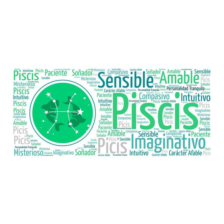 Taza Enlozada Piscis - Sueños y Sensibilidad