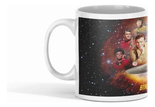 Taza Star Trek - Viajes Estelares Blanco