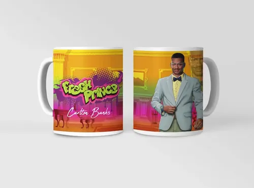 Taza Fresh Prince Carl Blanco