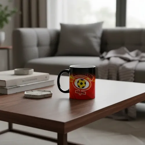 Taza Mágica Club De Deportes Cobreloa - Futbol Chileno Negro