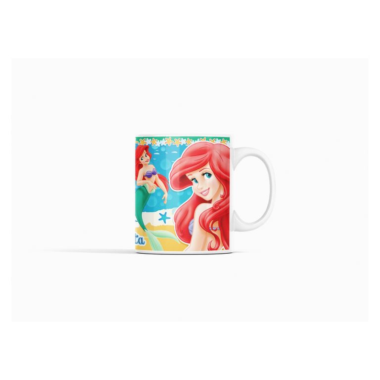 Taza Descubre Atlántica con Ariel La Sirenita