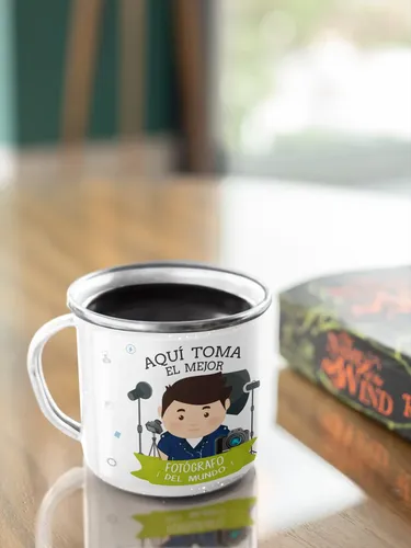 Taza Enlozada Imágenes Y Espressos - Dia Del Fotógrafo