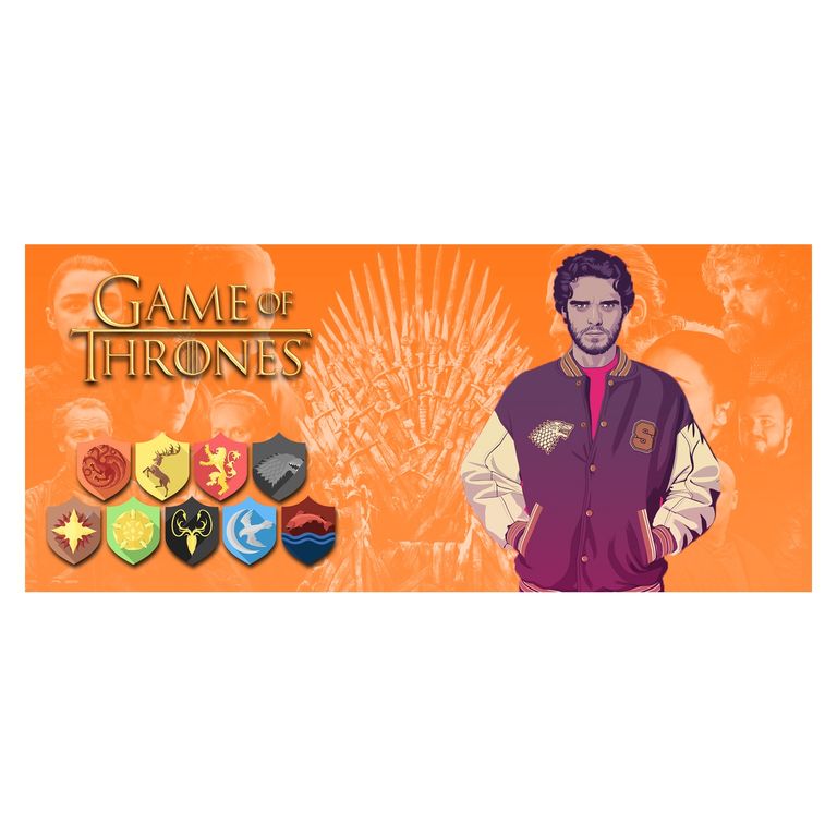 Taza Juego de Tronos - Tronos que Cambian con Robb Stark