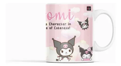 Taza Kuromi Y Sus Caprichos Encantadores Blanco