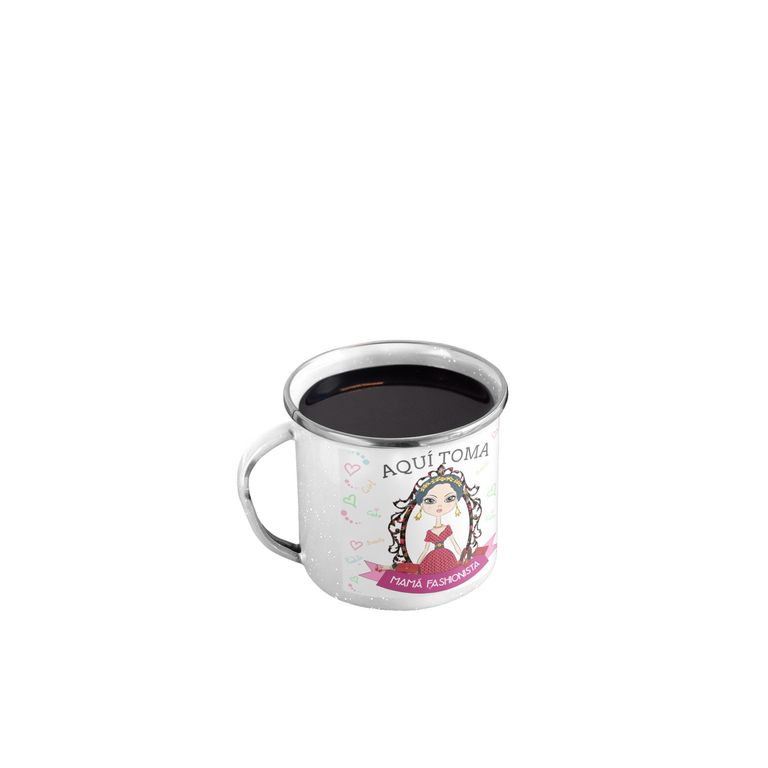 Taza Enlozada Tendencias y Moda - Mamá Fashionista