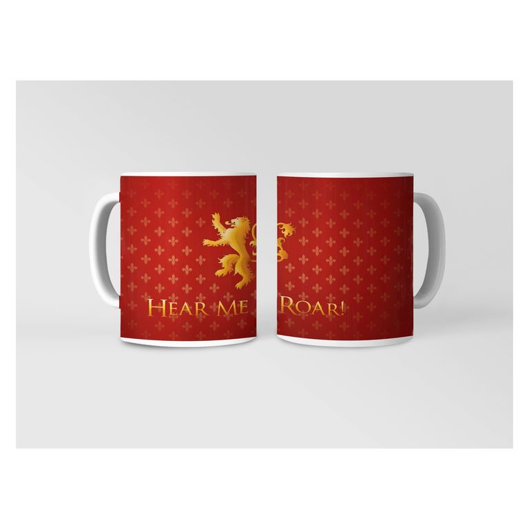 Taza Hear Me Roar - Orgullo de Lannister