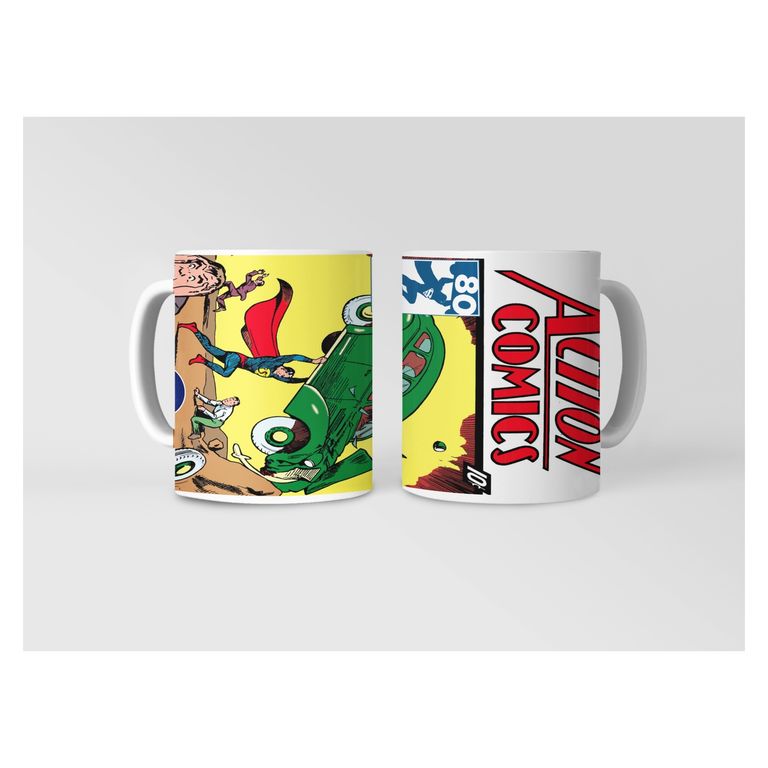 Taza Action Comics - Leyendas del Cómic