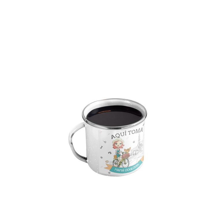 Taza Enlozada Mamá Dog Lover - Amor de Cuatro Patas