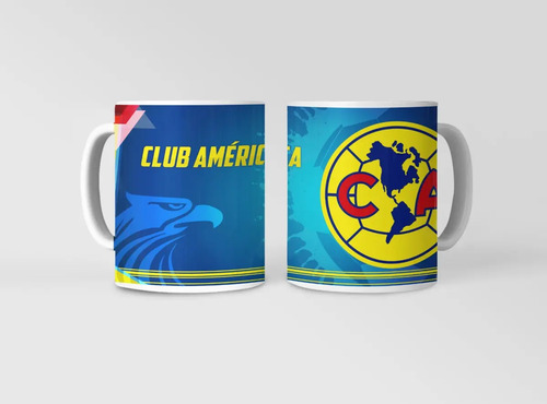 Taza Pasión Amarilla - América Siempre Blanco